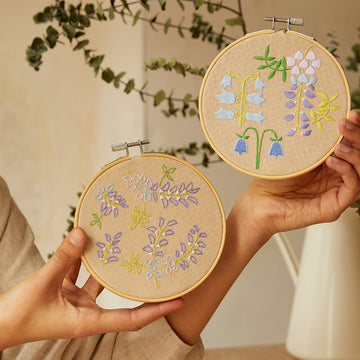 DMC Mindful Making The Soothing Spring Printed Embroidery Kit