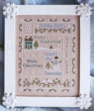 Country Cottage Needleworks Snowflake Serenade Chart - Leaflet