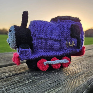 Knitted Steam Train