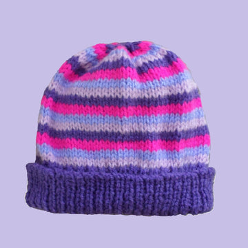 Pinks and Purples Hat