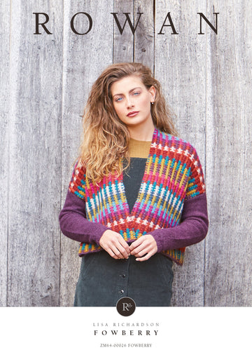 Fowberry Cardigan in Rowan Alpaca Classic - Downloadable PDF