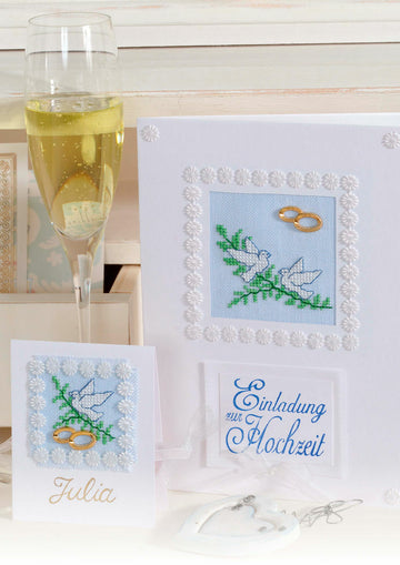 Wedding Celebrations - Lovely Cards in Anchor - Downloadable PDF