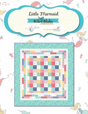 Riley Blake Little Mermaid Quilt - Downloadable PDF