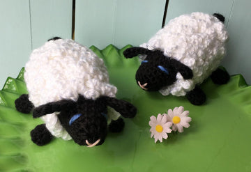 Stuffed Sheep Crochet Pattern: Lovey Lamb Amigurumi Stuffies