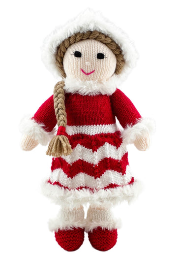 Natasha Christmas doll knitting pattern 19081