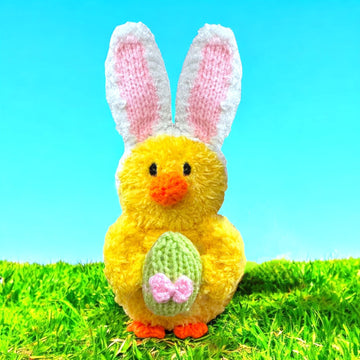 Easter Egg Hunt Chick choc orange cover / toy