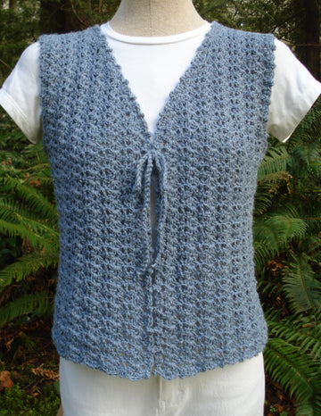 Classic Shell Stitch Vest - PW-205