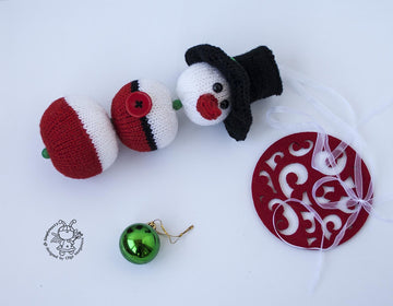Snowman Bobber Ornament