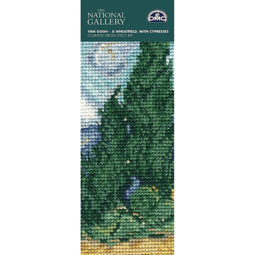 DMC The National Gallery - A Wheatfield Bookmark - 5cm x 16.5cm