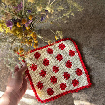 Polka Dot Potholder