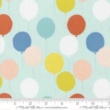 Moda Fabrics Delivered With Love - Light Aqua