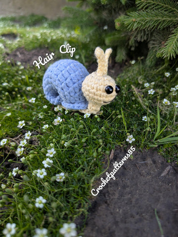 Snail 3d Hair Clip English_US