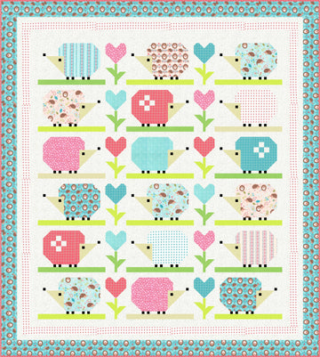 Michael Miller Fabrics Hedge Hugs Quilt - Downloadable PDF