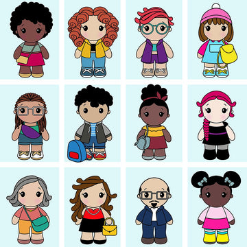 Amigurumi in your style - crochet pattern by Crochelandia