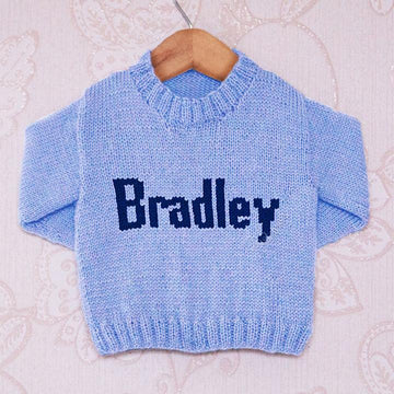 Intarsia - Bradley Moniker Chart - Childrens Sweater