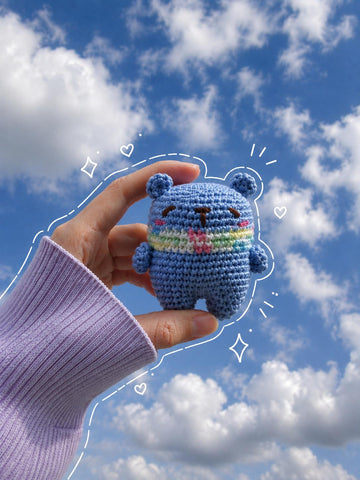 Amigurumi: Blue Bear