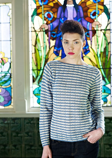 Florence Sweater in Rowan Fine Lace - Downloadable PDF