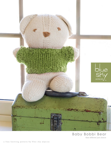 Blue Sky Fibers Baby Bobbi Bear