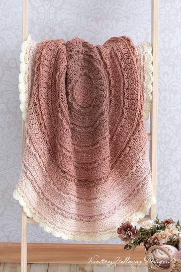 Layer Cake Round Baby Blanket