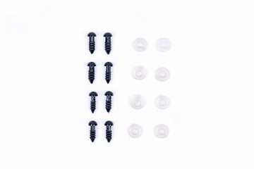 Deramores 6mm Black Safety Eyes - Pack of 8