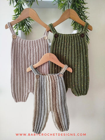 Little Rib Dungarees
