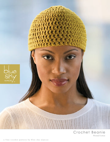 Blue Sky Fibers Crochet Beanie