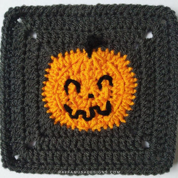 Pumpkin Granny Square