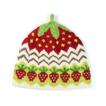 Baby hat Strawberry Muffin / Erdbeerchen