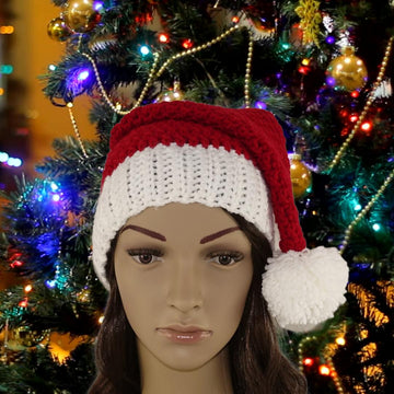 Crochet Santa Hat