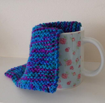 Blue Wash Cloth