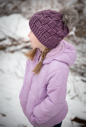 Basket Weave Slouch