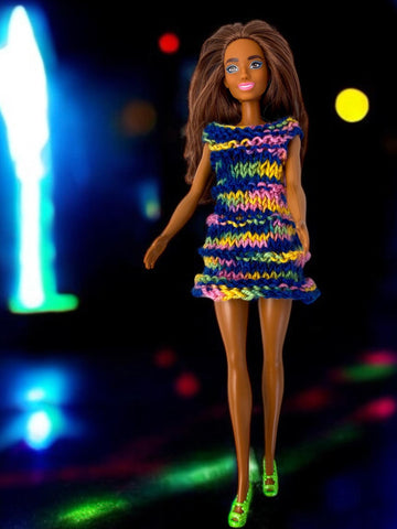 Disco Diva Teenage Fashion Doll Dress