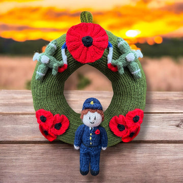 Remembrance Memorial RAF Wreath 22 cm