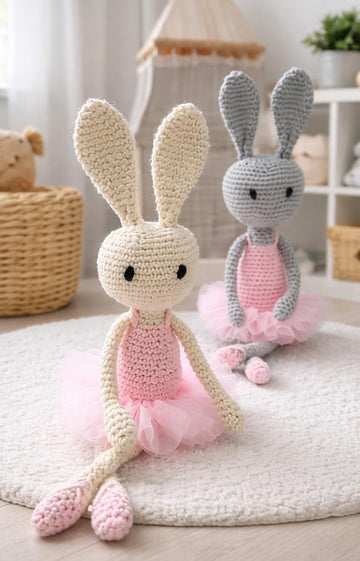 Ballet Bunny - Crochet Pattern