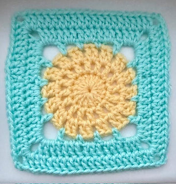 Sunray Mosaic Granny Square