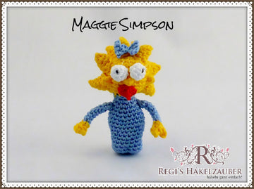 Maggie Simpson Häkelanleitung