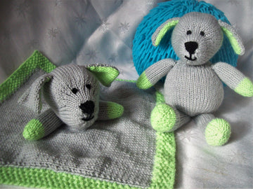 Puppy Dog Toy & Baby Comfort Blanket BB003