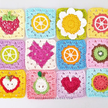 Tutti Frutti Granny Squares
