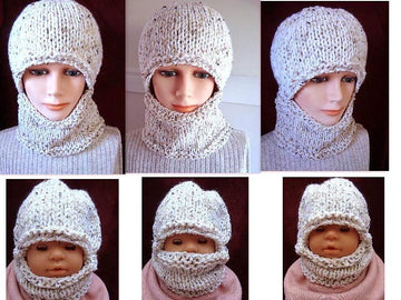597 KNITTED BALACLAVA