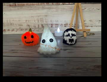 Halloween Tealight Covers Knitting Pattern