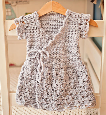 Lavender Wrap Dress