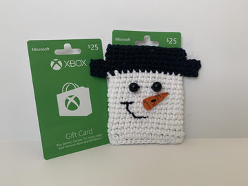 Snowman Gift Card Holder