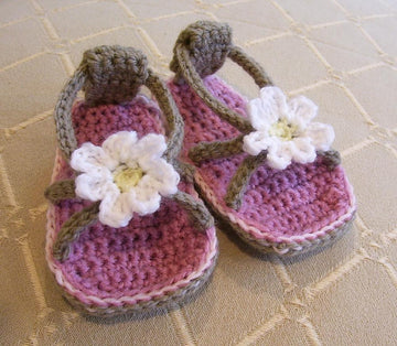 Daisy Baby Flip Flops
