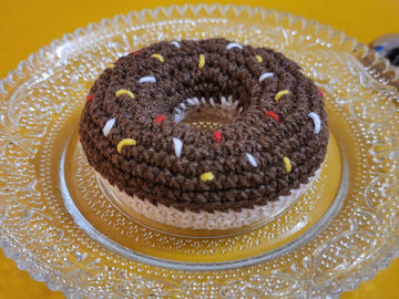 Amigurumi Donut Donat Keychain