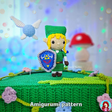 Link Amigurumi Pattern – Easy Crochet PDF