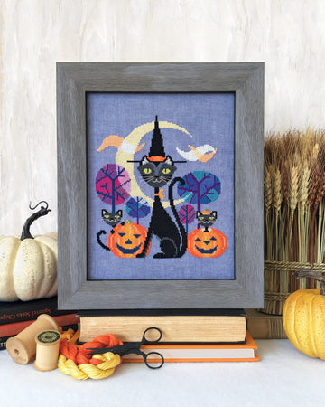 Satsuma Street Halloween Cat Cross Stitch Chart - 2003553 - Leaflet