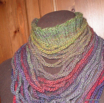 Ellen ~ a Turtle~Neck~Lace knit pattern