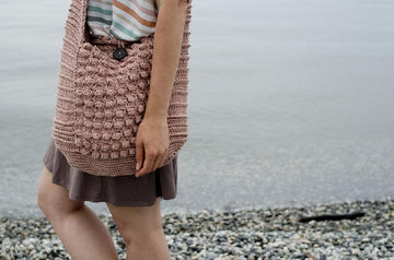 Vintage Vibe Beach Bag