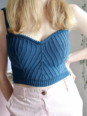 "Total Sweetheart" Hand Knit