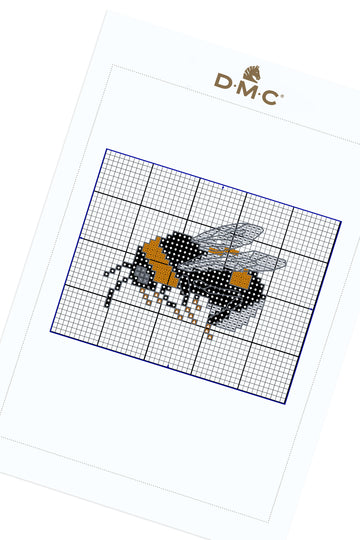 Bumble Bee in DMC - PAT0685 - Downloadable PDF